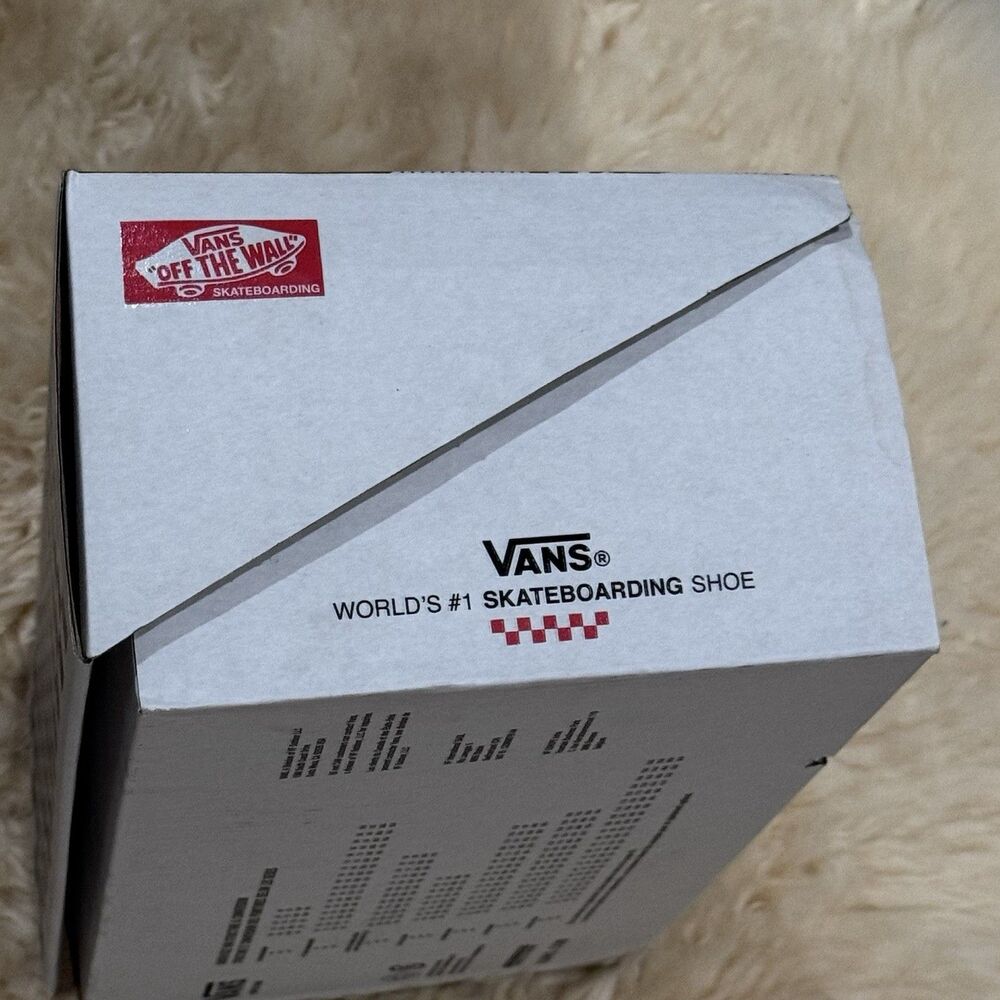 Vans Kyle Walker Athletic Blue Orange US Mens Size 9 Shoes VGC With Box Skate - Picture 12 of 12